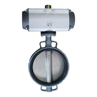 CS Valvola di wafer pneumatica